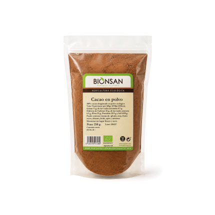 Cacao en polvo Eco, 250g.