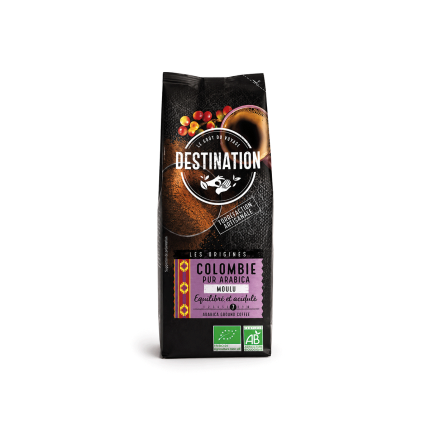 Café molido Colombia Bio, 250g.
