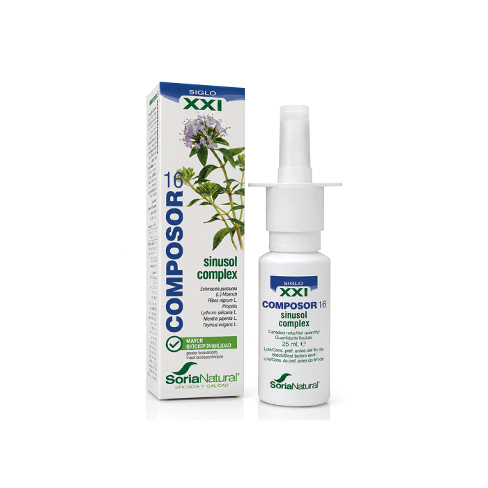 Composor 16 - Sinusol, 25ml.