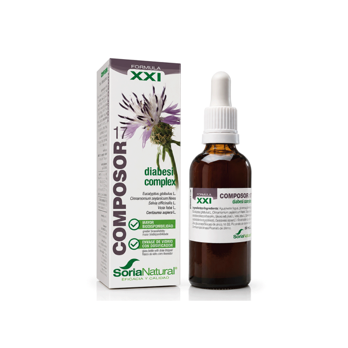 Composor 17 - Diabesil Complex, 50ml.
