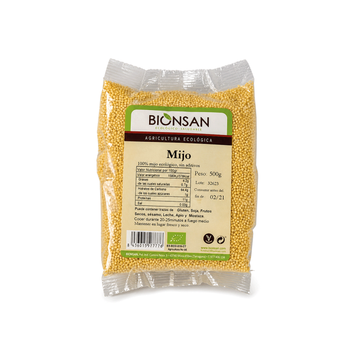 Mijo en grano Eco, 500g.