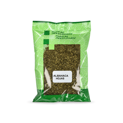 Albahaca hoja triturada, 50g.