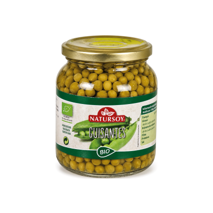 Guisantes Bio, 350g.