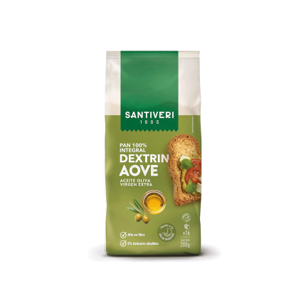 Pan Dextrin con aceite oliva, 240g.