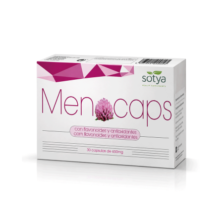 Menocaps, 30 Cápsulas de 650mg.
