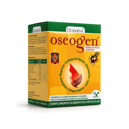 Oseogen alimento articular, 72 Cápsulas