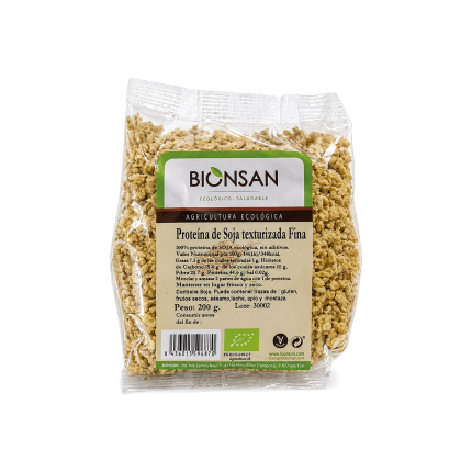 Soja texturizada Fina Bio, 200g.