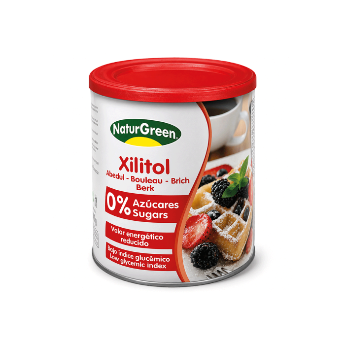 Xilitol, azúcar de abedul, 500g.