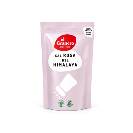 Sal Marina Molida Rosa del Himalaya, 1Kg.