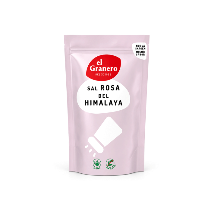 Sal Marina Molida Rosa del Himalaya, 1Kg.