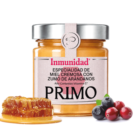 Especialidad de Miel Cremosa con Arándanos, 250g. Primo 2