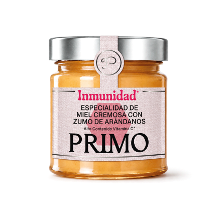 Especialidad de Miel Cremosa con Arándanos, 250g. Primo 1