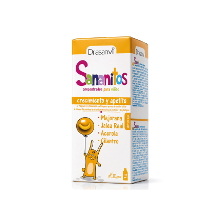 Sananitos Crecimiento y Apetito, 150ml.