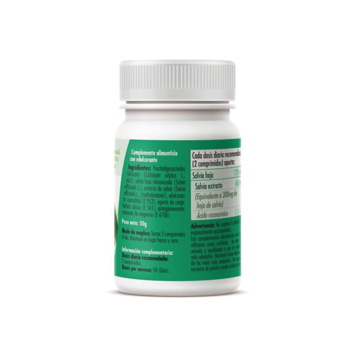 Salvia, 100 Comprimidos de 500mg. 2