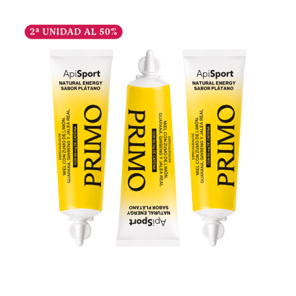 Gel Energético Apisport Sabor Plátano, Estuche 3 tubos Primo Oferta