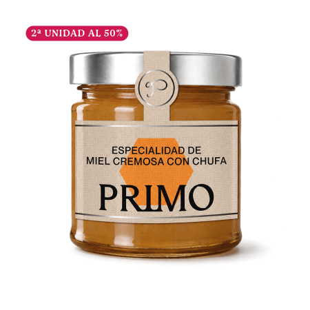 Especialidad de Miel Cremosa con Chufa, 250g. Primo Oferta