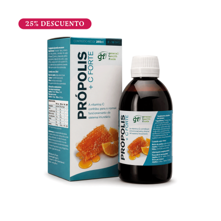 Jarabe de Propóleo + C Forte, 250ml.