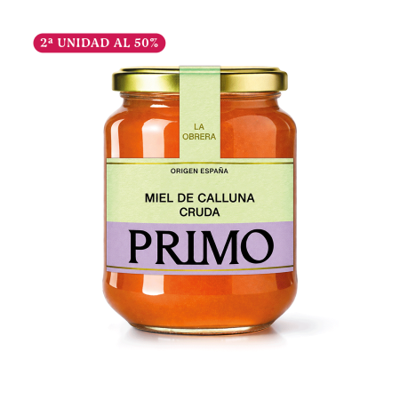 Miel de Calluna Cruda, 500g. Primo Oferta