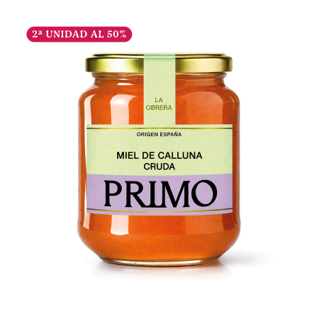 Miel de Calluna Cruda, 950g. Primo Oferta