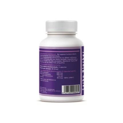 Carbo Blocker, 90 Cápsulas de 550mg. 3