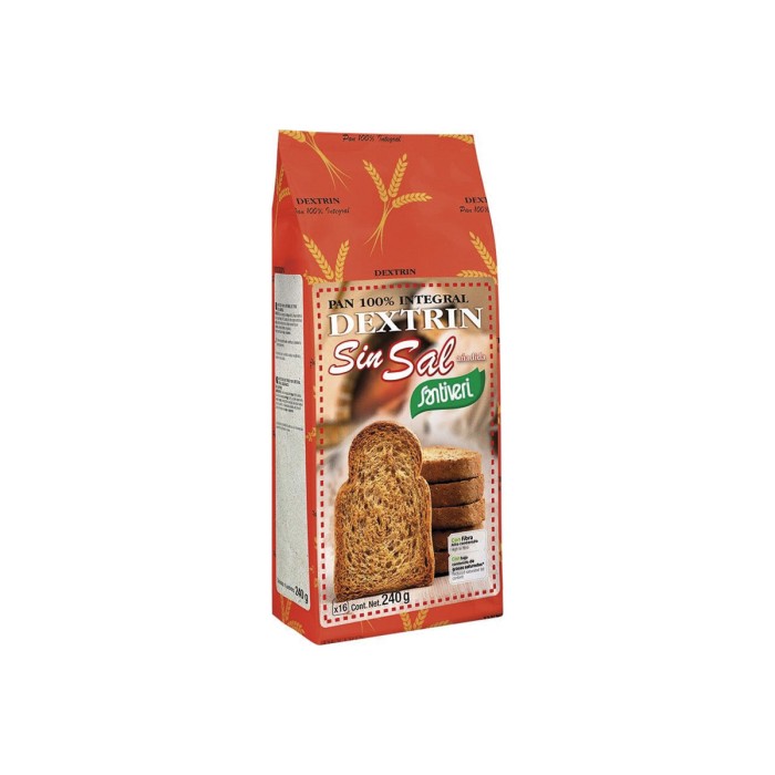 Pan Dextrin sin sal, 240g.