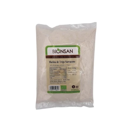 Harina de Trigo Sarraceno Eco, 500g.