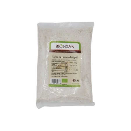 Harina de Centeno Eco, 500g.