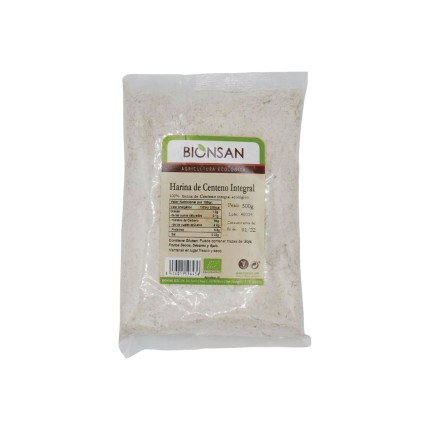 Harina de Centeno Eco, 500g.