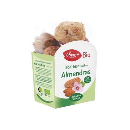 Galletas Bioartesanas de almendras, 250g.