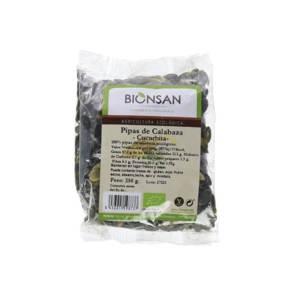 Pipas de Calabaza - Cucurbita Eco, 250g.
