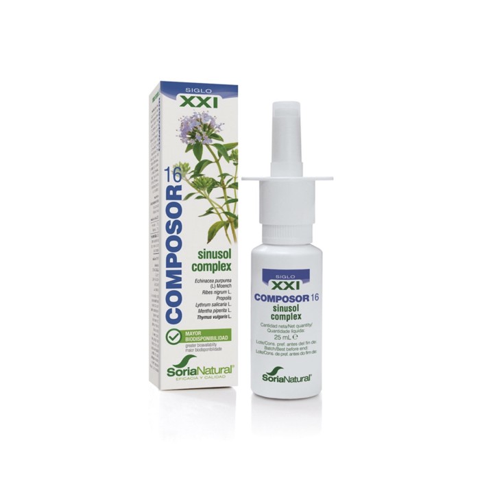 Composor 16 - Sinusol, 25ml.
