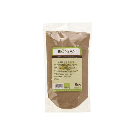 Cacao en polvo Eco, 250g.