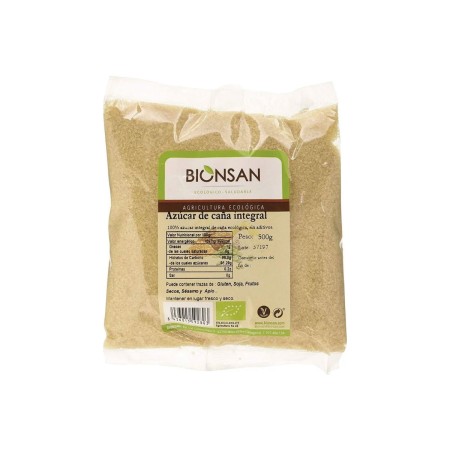Azúcar caña integral Eco, 500g.