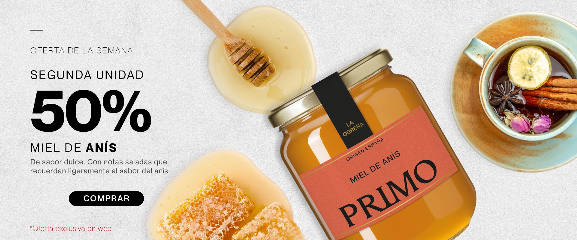 Oferta Miel de Anís