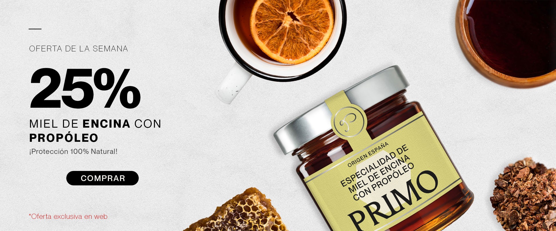 Miel de Encina con Propóleo